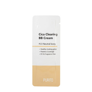 BB-крем с экстрактом центели азиатской Purito Cica Clearing BB Cream #13 Neutral Ivory (Пробник)