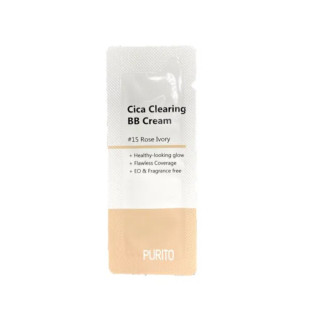 BB-крем с экстрактом центели азиатской Purito Cica Clearing BB Cream #15 Rose Ivory (Пробник)