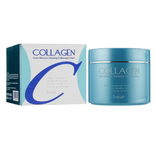 Увлажняющий массажный крем с коллагеном для лица и тела Enough Collagen Hydro Moisture Cleansing M