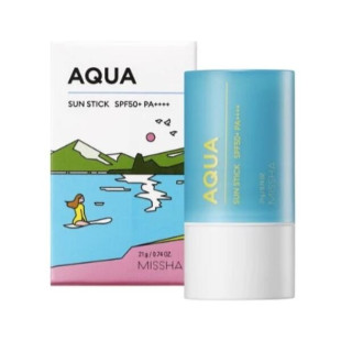 Солнцезащитный сток на водной основе Missha Aqua Sun Stick SPF50 PA+++ 21g