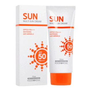 Крем Солнцезащитный С Арбутином FOODaHOLIC Multi Sun Cream SPF50+ PA+++ 70ml