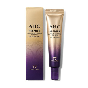 Лифтинг крем для кожи вокруг глаз с коллагеном AHC Premier Ampoule Eye Cream For Face Line Tighten 15 мл