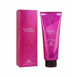 Восстанавливающая маска для сухих окрашенных волос Milbon Grand Linkage WillowLuxe Treatment 200g