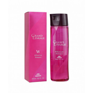 Восстанавливающий шампунь для сухих окрашенных волос Milbon Grand Linkage WillowLuxe Shampoo 200ml
