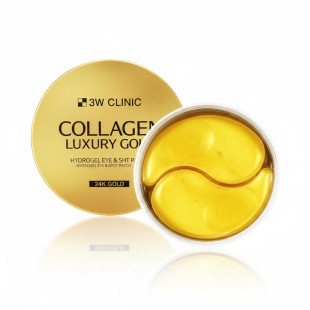 Патчі 3W Clinic Collagen & Luxury Gold Hydrogel Eye & Spot Patch