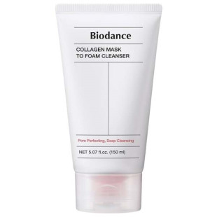 Умывающая пенка Biodance Collagen Mask To Foam Cleanser 150ml
