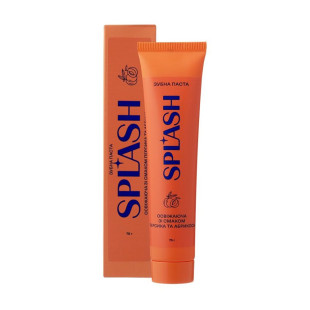 Зубная паста освежающая со вкусом персика и абрикоса Splash 75 ml