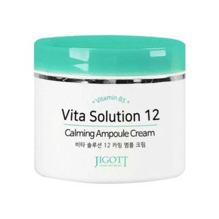 Заспокійливий крем JIGOTT Vita Solution 12 Calming Ampoule Cream 100ml