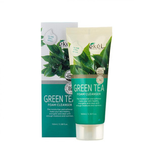 Пенка для умывания Ekel Ultra - Moisture Foam Cleanser Green Tea 100ml