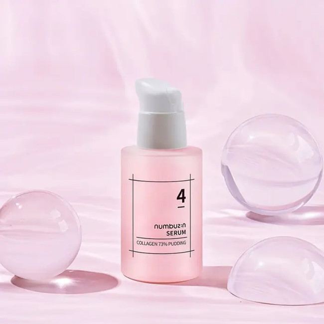 Кремова сироватка для обличчя з колагеном Numbuzin Collagen 73% Pudding Serum 50ml, фото 3