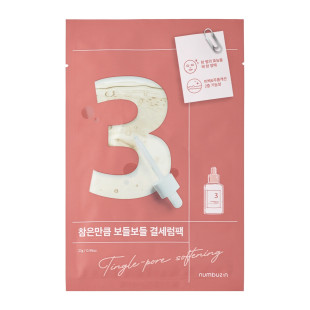 Пом'якшувальна тканинна маска для обличчя Numbuzin Tingle-Pore Softening Sheet Mask 1шт