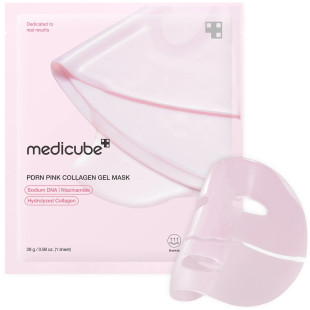 Маска MEDICUBE PDRN PINK COLLAGEN GEL MASK 1EA