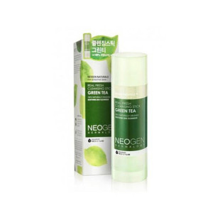 Освежающий жесткий стык для очищения кожи Neogen Real Fresh Cleansing Stick Green Tea 80g