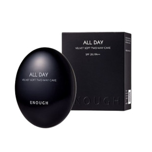 Пудра ENOUGH All Day Velvet Soft Two-Way Cake  SPF 28 PA++ #21