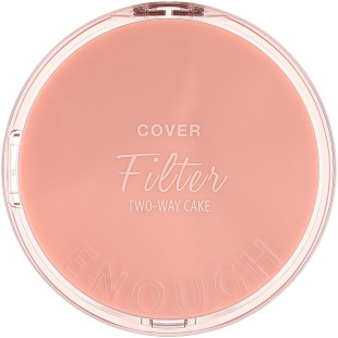 Пудра ENOUGH Cover Filter Two-Way Cake SPF 28 PA++#13