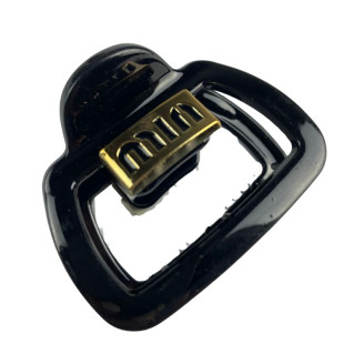 Заколка для волос MIU MIU Hair Clip Gold Black 5.5cm*4.5cm
