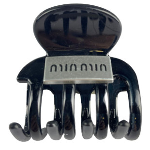Заколка для волос MIU MIU Hair Clip Black *4.5cm