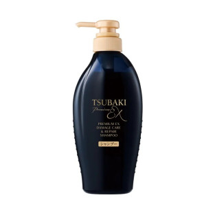 Восстановительный шампунь с маслом камелии TSUBAKI Premium EX Damage Care & Repair Shampoo 450ml