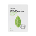Тканинна маска для обличчя LEBELAGE GREEN TEA SOLUTION MASK  23g, фото 2