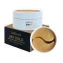 Патчі із екстрактом золота Lebelage 24K Gold Ampoule Hydrogel Eye Patch 60 шт, фото 3