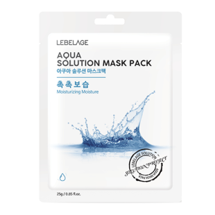 Зволожуюча тканинна маска для обличчя LEBELAGE Aqua Solution Mask 23g