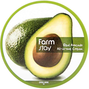 Крем універсальний для обличчя та тіла з авокадо FarmStay Real Avocado All-In-One Cream 300ml