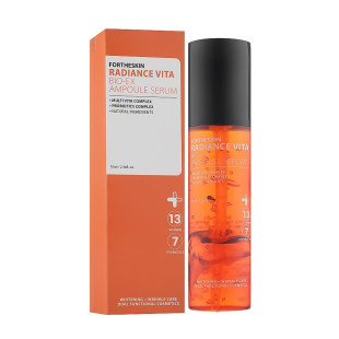 Ампульна сироватка для обличчя Fortheskin Radiance Vita Bio-EX Ampoule Serum 70ml