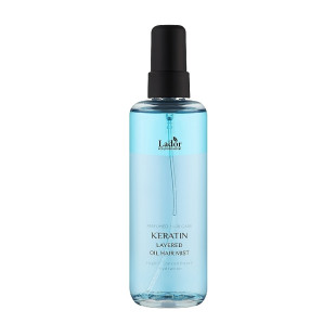 Двухфазный кератиновый мист для волос с комплексом масел La'dor Keratin Layered Oil Mist 130ml