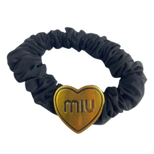 Резинка для волос MIU MIU Hair Tie Heart Grey