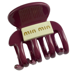 Заколка для волос MIU MIU Hair Clip Pink *4.5cm