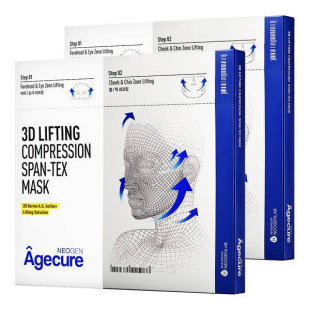 Тканинна маска омолоджуючий, Neogen Agecure 3D Lifting Compression Span-Tex Mask 165g