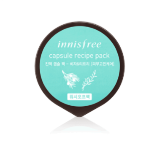 Маска Успокаивающая И Восстанавливающая С Экстрактом Семена Торреи И Чайного Дерева Innisfree Capsule Reci