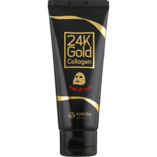 Маска-пленка с коллагеном и золотом для лица Eyenlip 24K GOLD COLLAGEN PEEL OFF PACK 100ml
