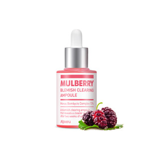 Сыворотка успокаивающая с экстрактом шелковицы A"pieu Mulberry Blemish Clearing Ampoule 30ml