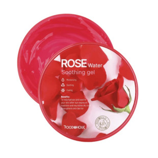 Успокаивающий гель с розовой водой FOODaHOLIC Rose Water Soothing Gel 300 мл