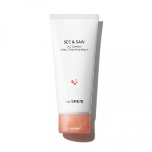Пенка для умывания The Saem See & Saw AC Control Deep Cleansing Foam 120ml