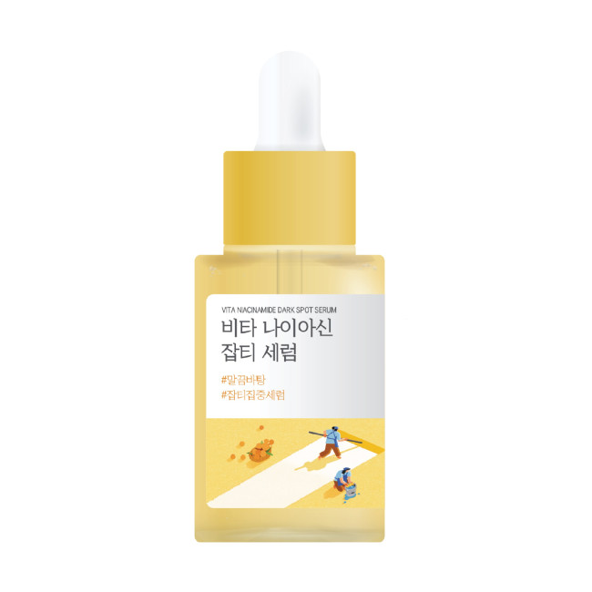 Освітлювальна сироватка з вітаміном C та ніацинамідом Round Lab Vita Niacinamide Dark Spot Serum 30ml, фото 1