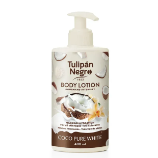 Лосьон для тела Нежный кокос 400 мл Tulipan Negro