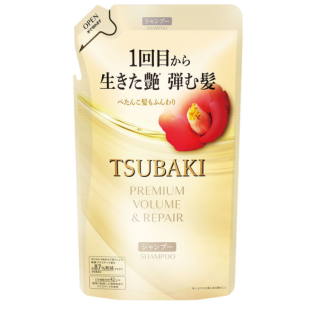 Шампунь TSUBAKI Premium Volume & Repair Shampoo (refill300)ml