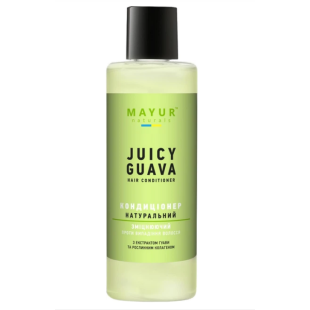 Кондиционер "Гуава" натуральный, укрепляющий против выпадения волос, ТМ "Mayur" 200 мл
