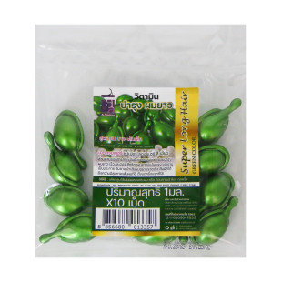 Капсулы для роста и укрепления волос, зеленые A-Trainer Super Long Hair 10 шт.