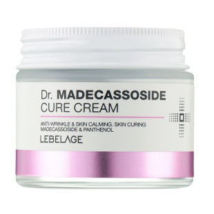 Успокаивающий крем против морщин для лица Lebelage Dr. Madecassoside Cure Cream 70ml