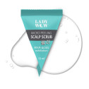 Скраб-мікропілінг для шкіри голови з AHA-кислотами Lady Wow Micro Peeling Scalp Scrub 15ml, фото 3