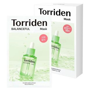 Заспокійлива маска для обличчя TORRIDEN Balanceful Cica Mask Pack 25ml
