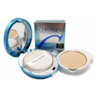 Пудра со сменным блоком Enough Collagen 3X Moisture Two-way Cake SPF28 PA++ #21N 13g+13g