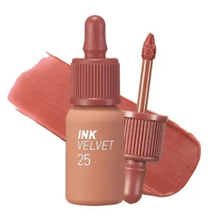 Матовый стойкий тин для PERIPERA INK VELVET 025 CINNAMON NUDE