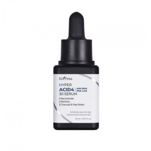 Сировартка  ISNTREE HYPER ACID4 AHA BHA PHA LHA 30 SERUM 20ml