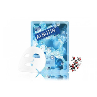 Тканинна маска для обличчя з арбутином May Island Real Essence Arbutin Mask Pack 25ml