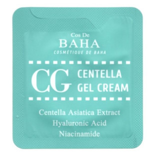 Гель-крем для лица с центелой COSDEBAHA CG Gel Cream 1.5ml