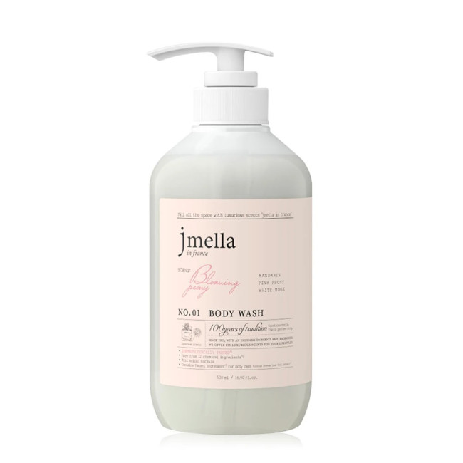 Гель для душу парфумований Jmella in france Blooming Peony Body Wash 500ml, фото 1